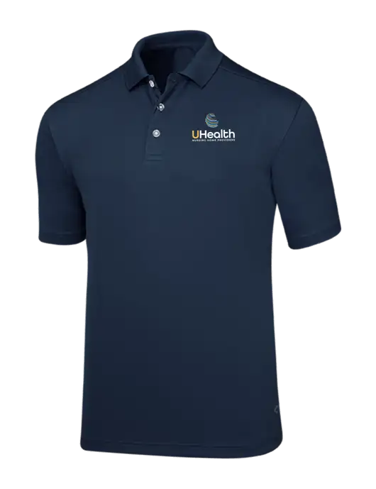 Callaway Core Navy Performance Polo w/Uhealth Logo