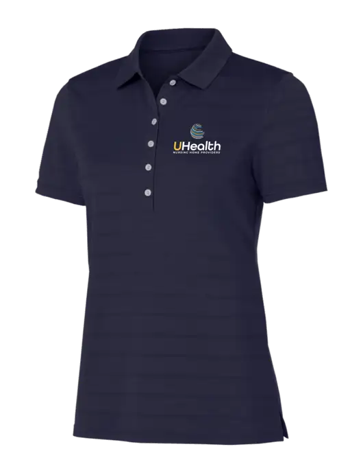 Callaway Womens Navy Ventilated Polo w/Uhealth Logo