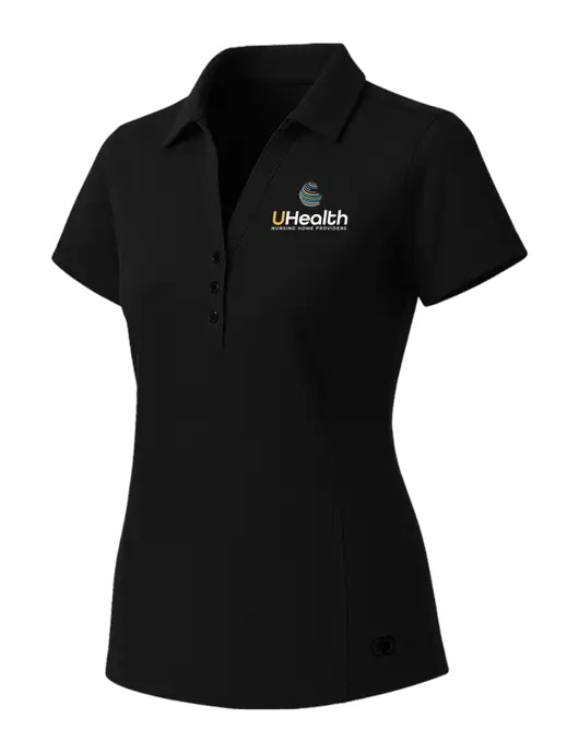 OGIO Womens Blacktop ONYX Polo w/Uhealth Logo