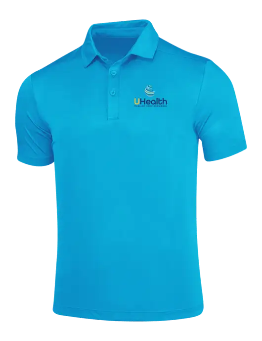Sapphire Posi-UV Pro Polo w/Uhealth Logo