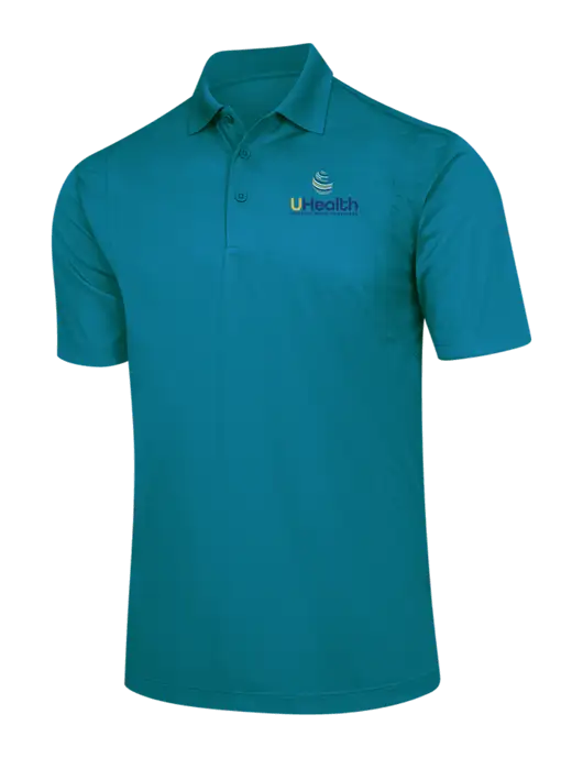 Dark Sapphire Micropique Sport-Wick Polo w/Uhealth Logo