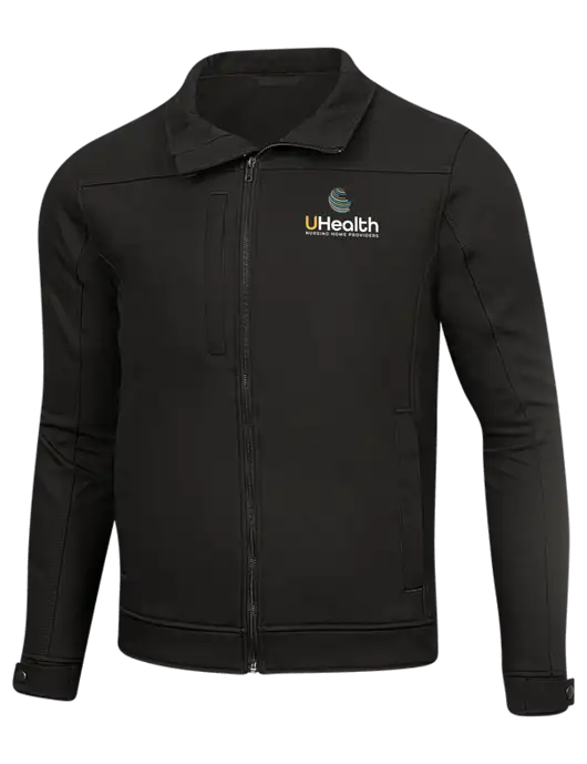 Cornerstone Black Duck Bonded Soft Shell Jacket w/Uhealth Logo