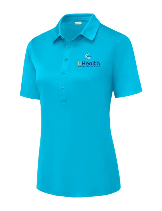 Sapphire Womens Posi-UV Pro Polo w/Uhealth Logo