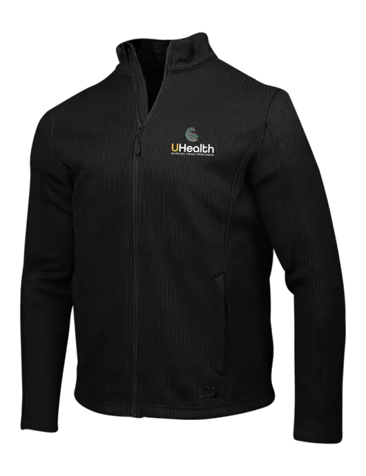 OGIO Blacktop Grit Fleece Jacket w/Uhealth Logo