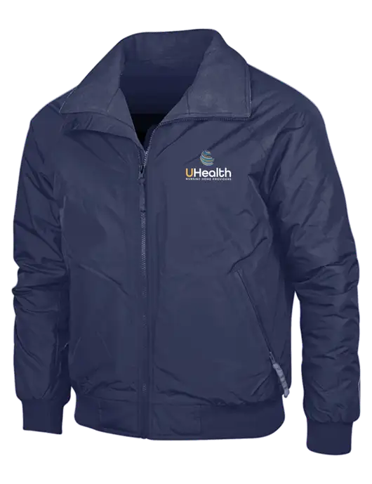 Navy/Navy Classic Challenger Jacket w/Uhealth Logo