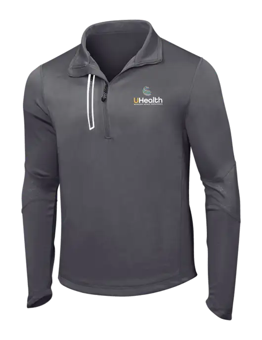 OGIO Gear Grey Endurance Fulcrum 1/4 Zip w/Uhealth Logo