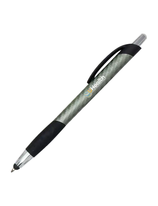 Sunray Gunmetal Stylus Pen w/Uhealth Logo