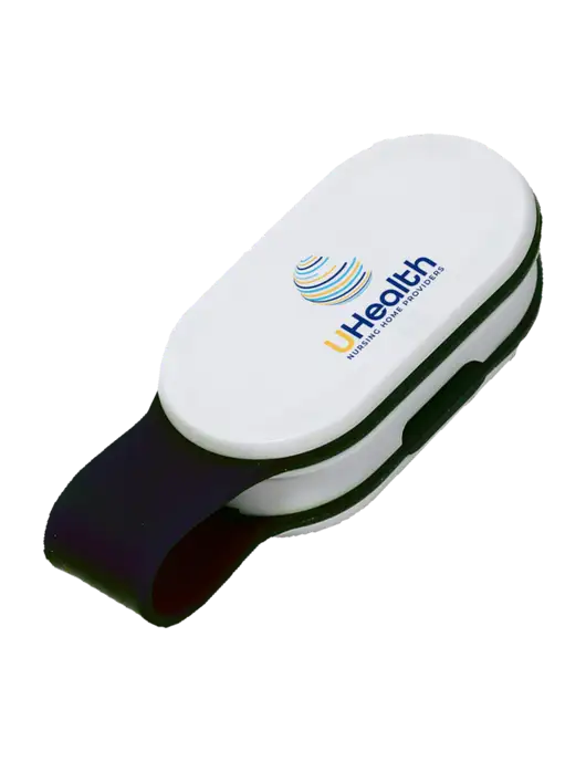 Magna Clip Black Personal Safety Light w/Uhealth Logo