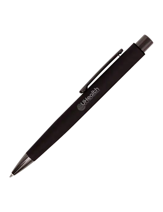Moana Comfort Black - Black Ink w/Uhealth Logo