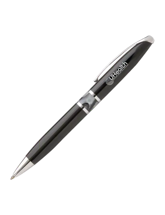 Illusion Black Pen - Black Ink w/Uhealth Logo