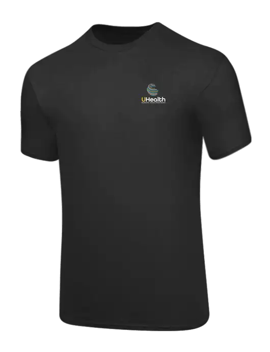 Core Blend Charcoal Grey T-Shirt w/Uhealth Logo