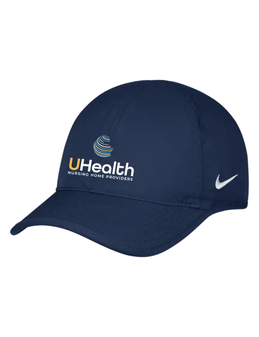 Nike Navy Featherlight Cap w/Uhealth Logo