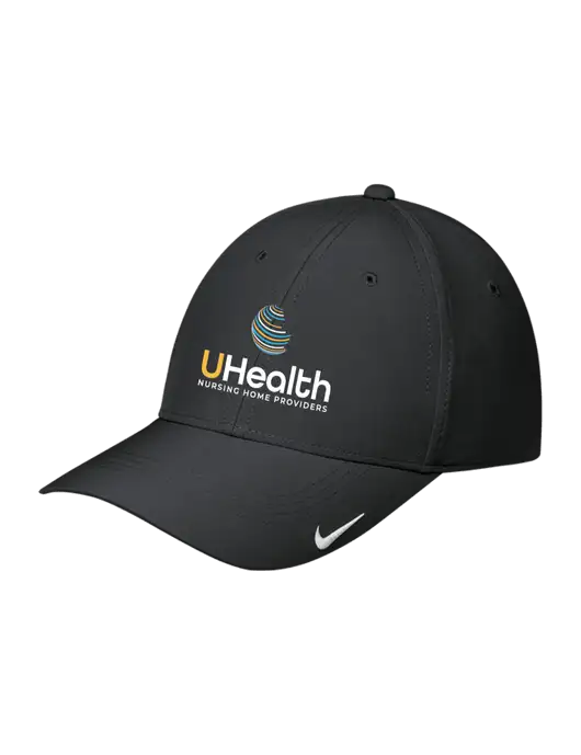 Nike Black Dri-FIT Legacy Cap w/Uhealth Logo