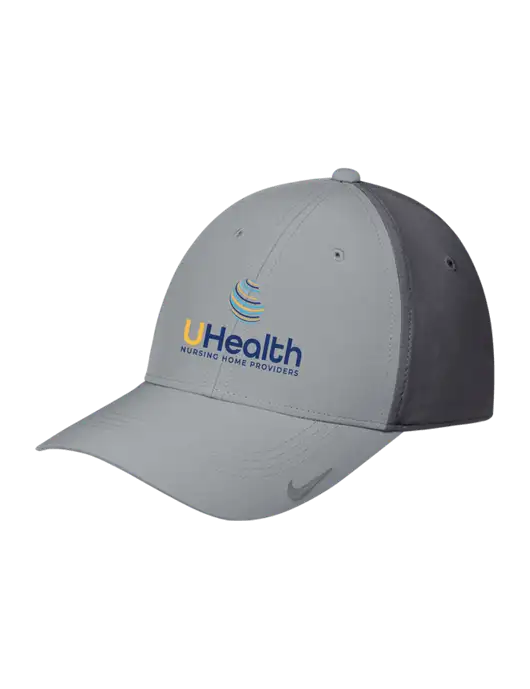 Nike Light Grey/Dark Grey Dri-FIT Legacy Cap w/Uhealth Logo