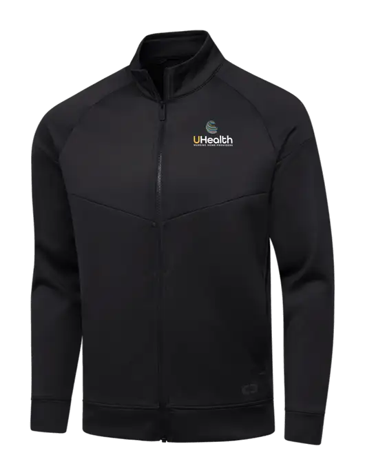 OGIO Black Endurance Modern Performance Full-Zip w/Uhealth Logo