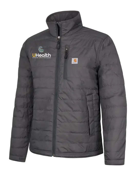 Carhartt Womens Dark Grey Gilliam Jacket w/Uhealth Logo