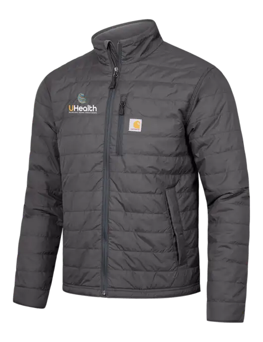 Carhartt Dark Grey Gilliam Jacket w/Uhealth Logo