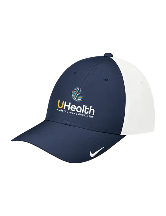 Nike Navy/White Dri-FIT Legacy Cap w/Uhealth Logo