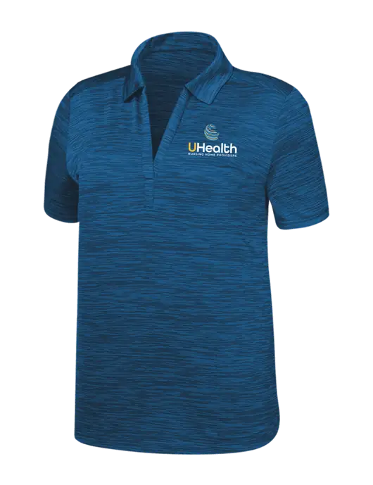 Callaway Womens Medium Slate Blue Broken Stripe w/Uhealth Logo