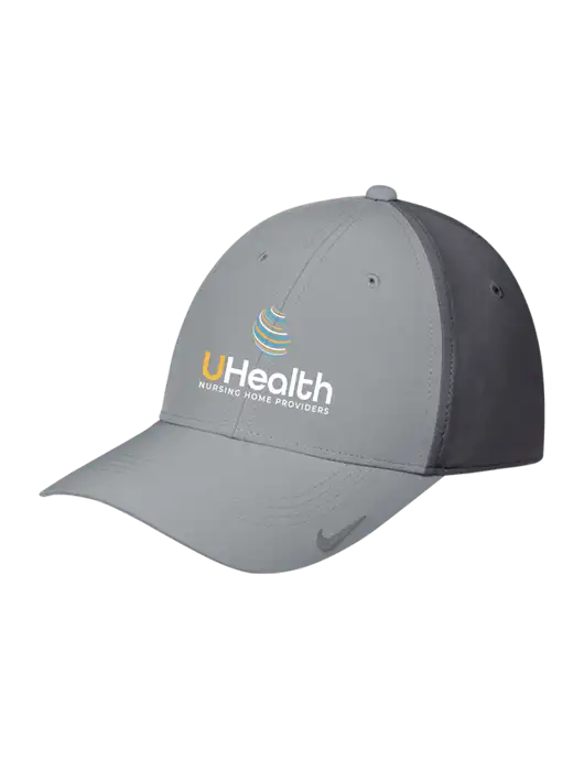 Nike Light Grey/Dark Grey Dri-FIT Legacy Cap w/Uhealth Logo