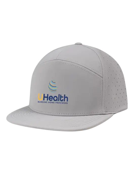 Richardson Light Grey Cannon Cap w/Uhealth Logo