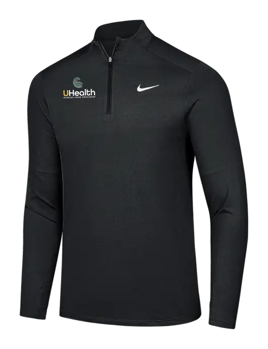 Nike Black Dri-FIT Element 1/2-Zip Pullover w/Uhealth Logo