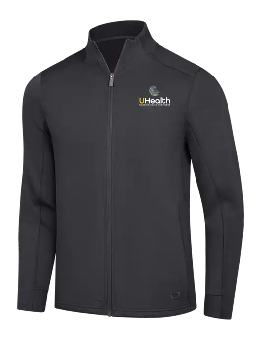 OGIO Dark Grey Transcend Full-Zip w/Uhealth Logo