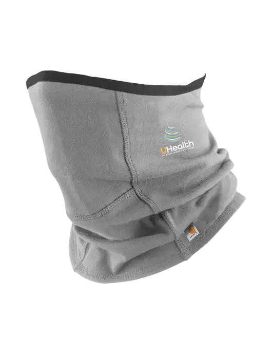 Carhartt Medium Grey Cotton Blend Filter Pocket Gaiter w/Uhealth Logo