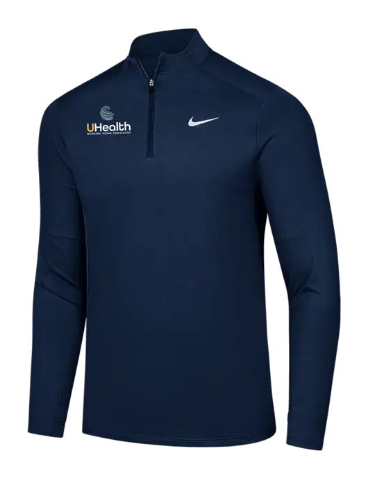 Nike Dark Navy Dri-FIT Element 1/2-Zip Pullover w/Uhealth Logo