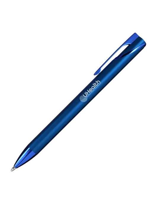 Navy HyperNova Ballpoint Pen - Black Ink w/Uhealth Logo