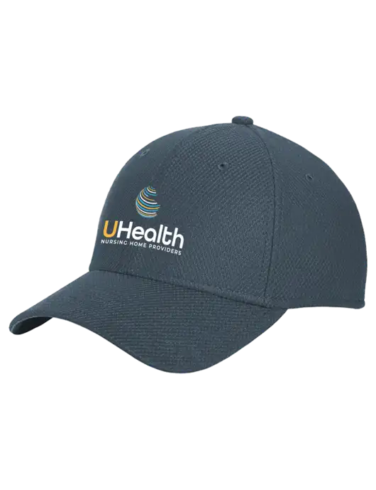 New Era Diamond Era Dark Slate Stretch Cap w/Uhealth Logo