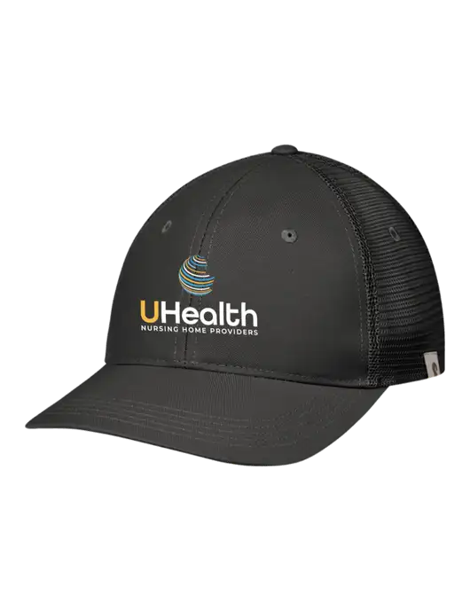 Carhartt Black Trucker Rugged Pro Series Cap w/Uhealth Logo