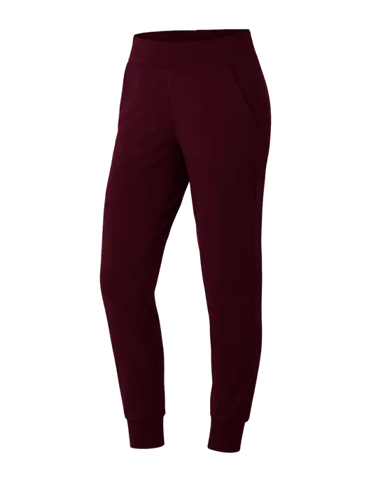 Jaanuu Womens Maroon Rubi Ultrasoft Scrub Joggers w/No Logo