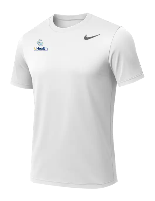 Nike Team rLegend White T-Shirt w/Uhealth Logo