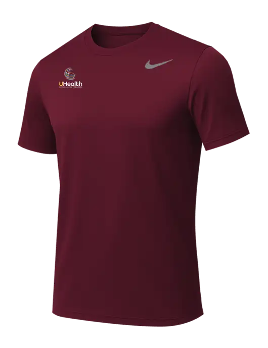 Nike Team rLegend Maroon T-Shirt w/Uhealth Logo