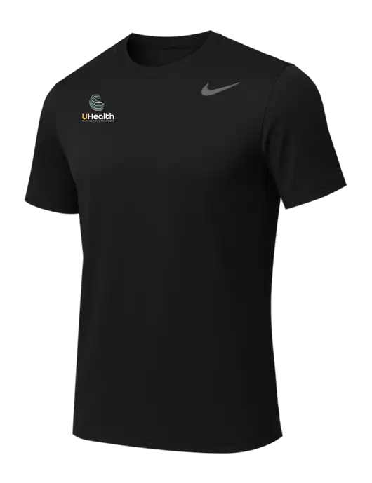 Nike Team rLegend Black T-Shirt w/Uhealth Logo