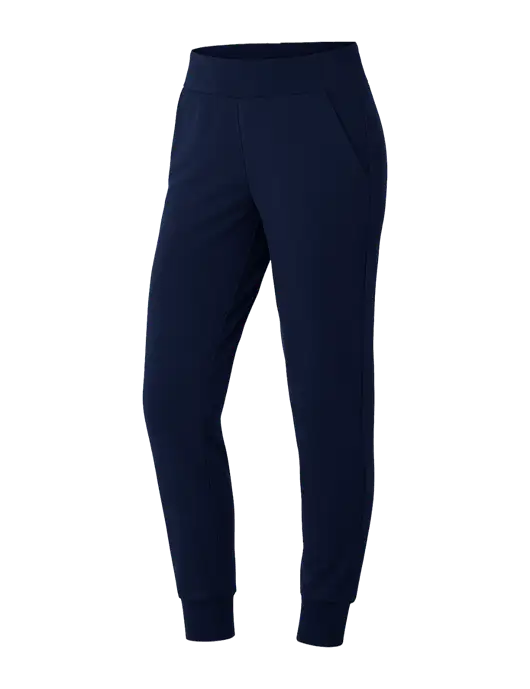 Jaanuu Womens Dark Navy Rubi Ultrasoft Scrub Joggers w/No Logo